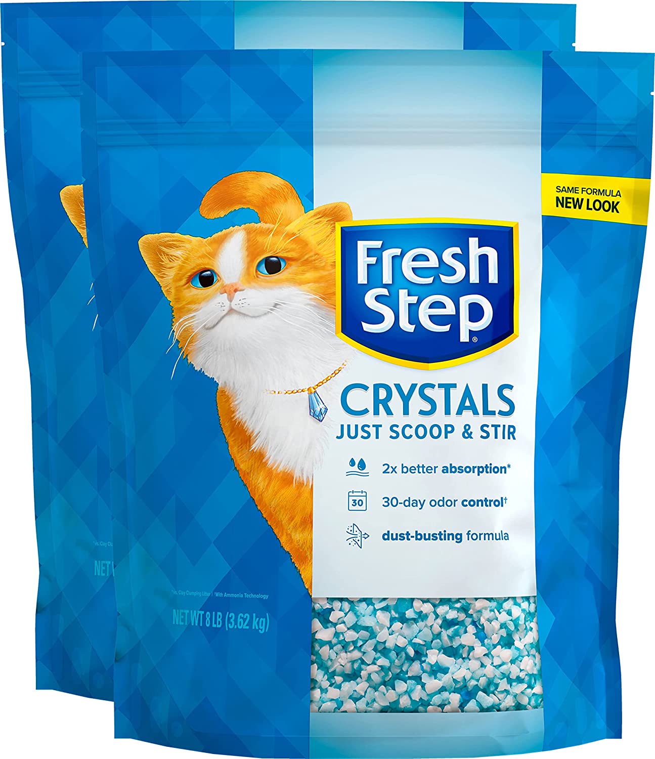 2. Fresh Step Crystals Cat Litter