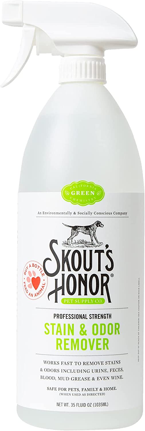 10. Skout's Honor Professional Strength Stain and Odor Remover