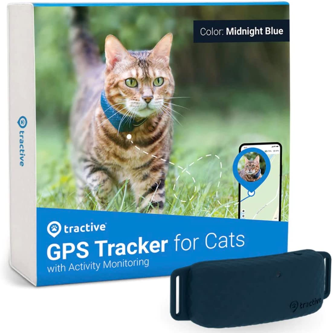 1. Tractive GPS Cat Tracker