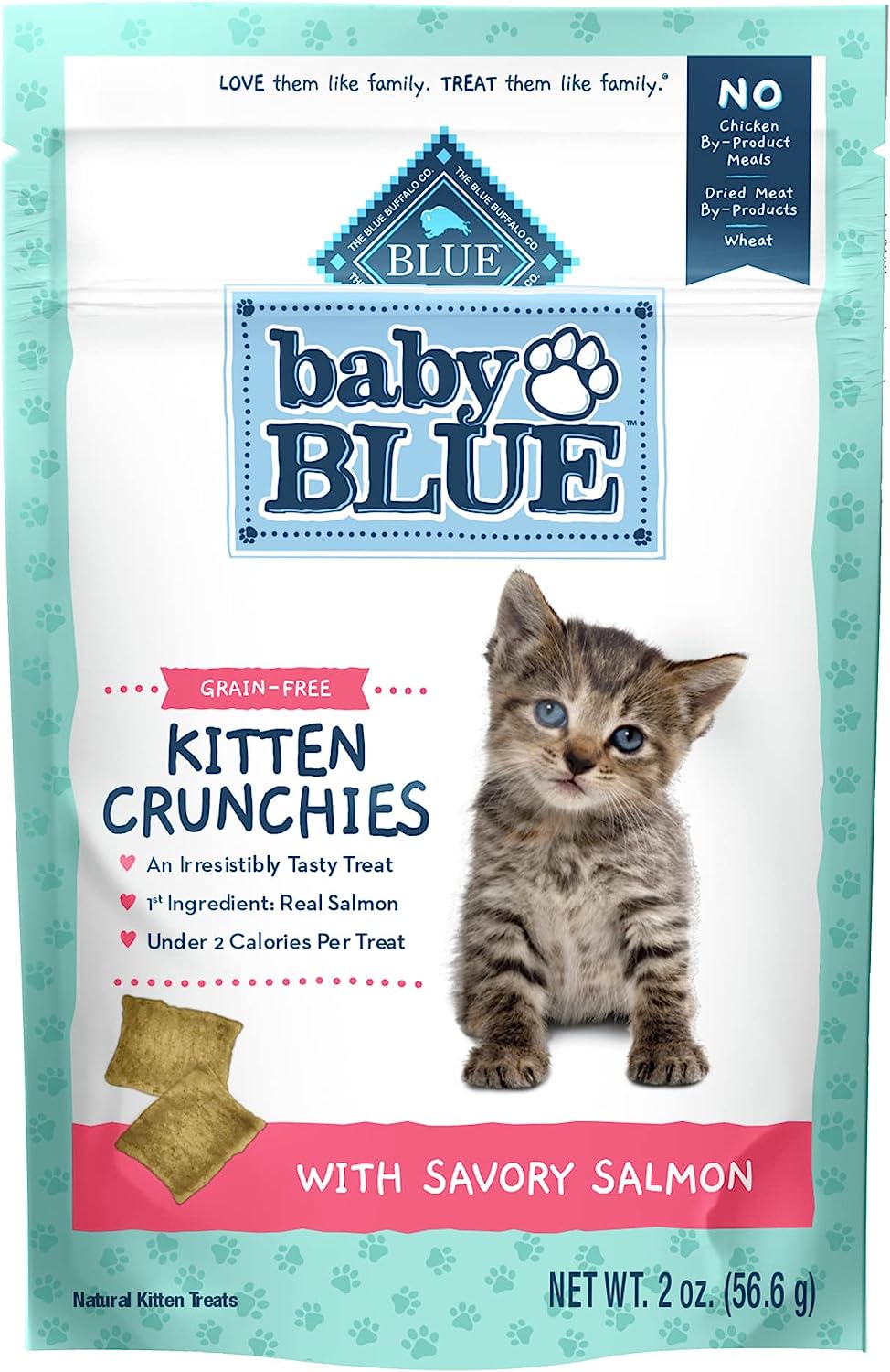 Blue Buffalo Baby BLUE Kitten Crunchies Grain Free Treats