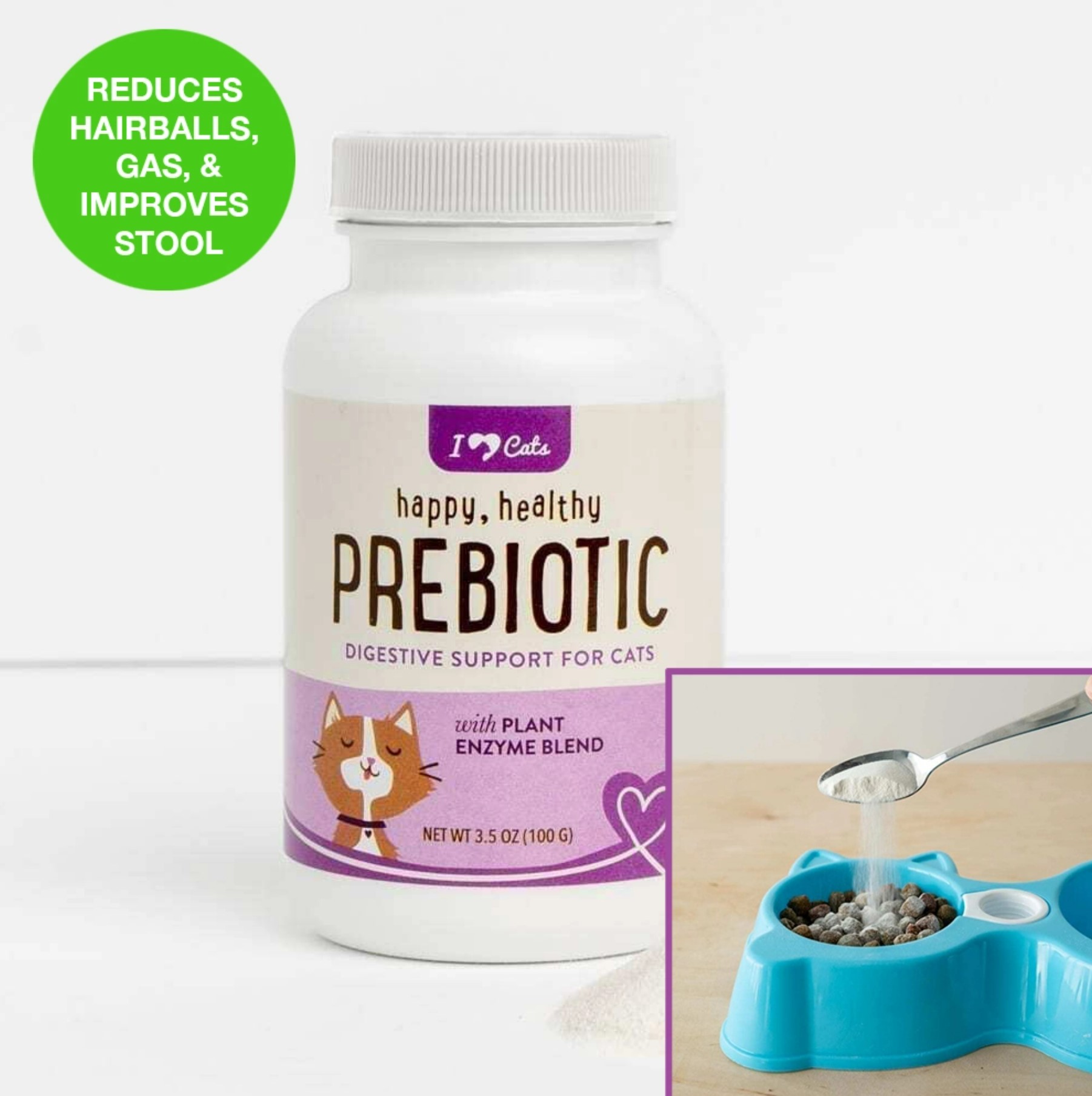 iHeartCats Prebiotic Digestive Support Supplement