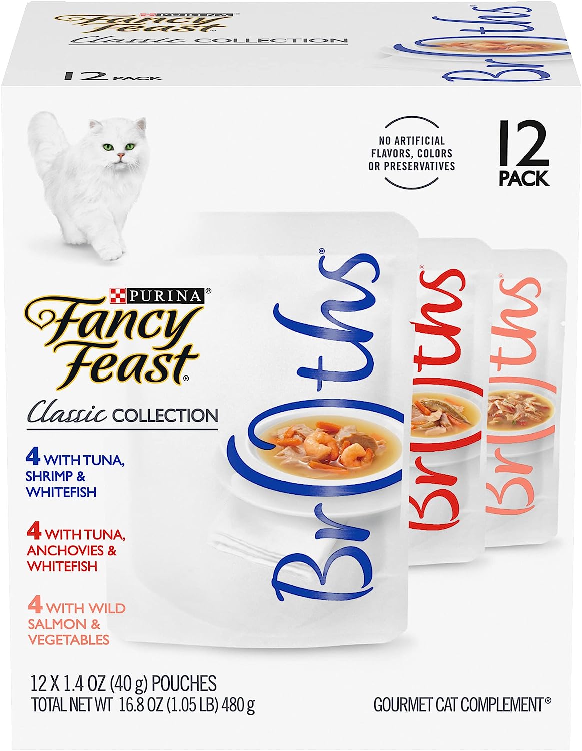 Purina Fancy Feast Limited Ingredient Wet Cat Food Complement Variety Pack