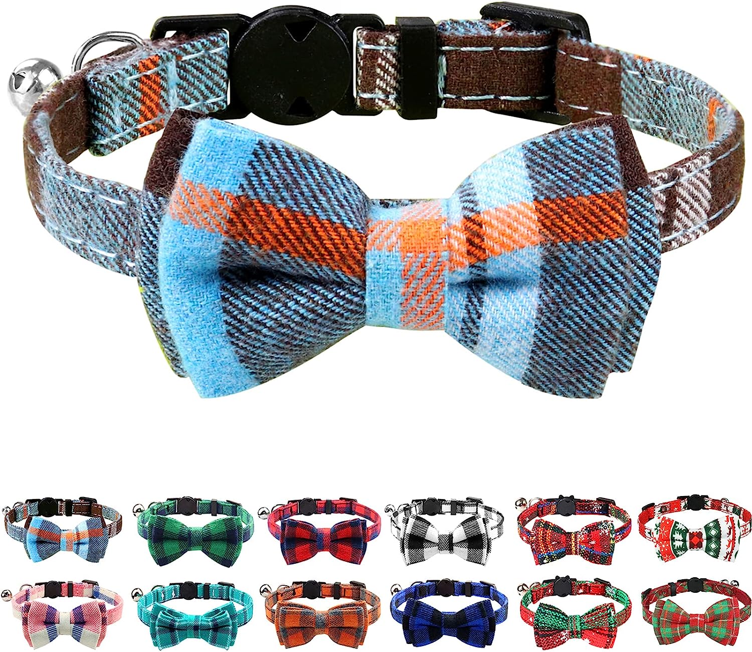 Joytale Breakaway Cat Collar with Bow Tie and Bell