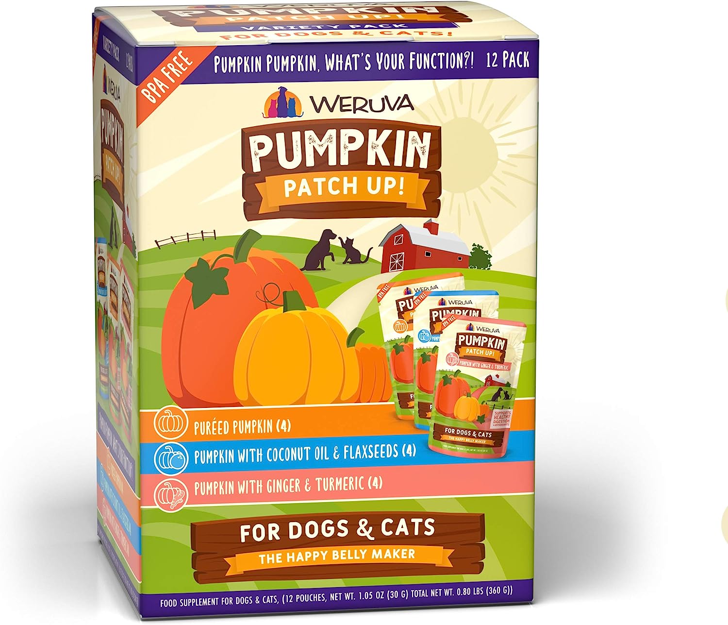 Weruva Pumpkin Patch Up! Supplement Pouches