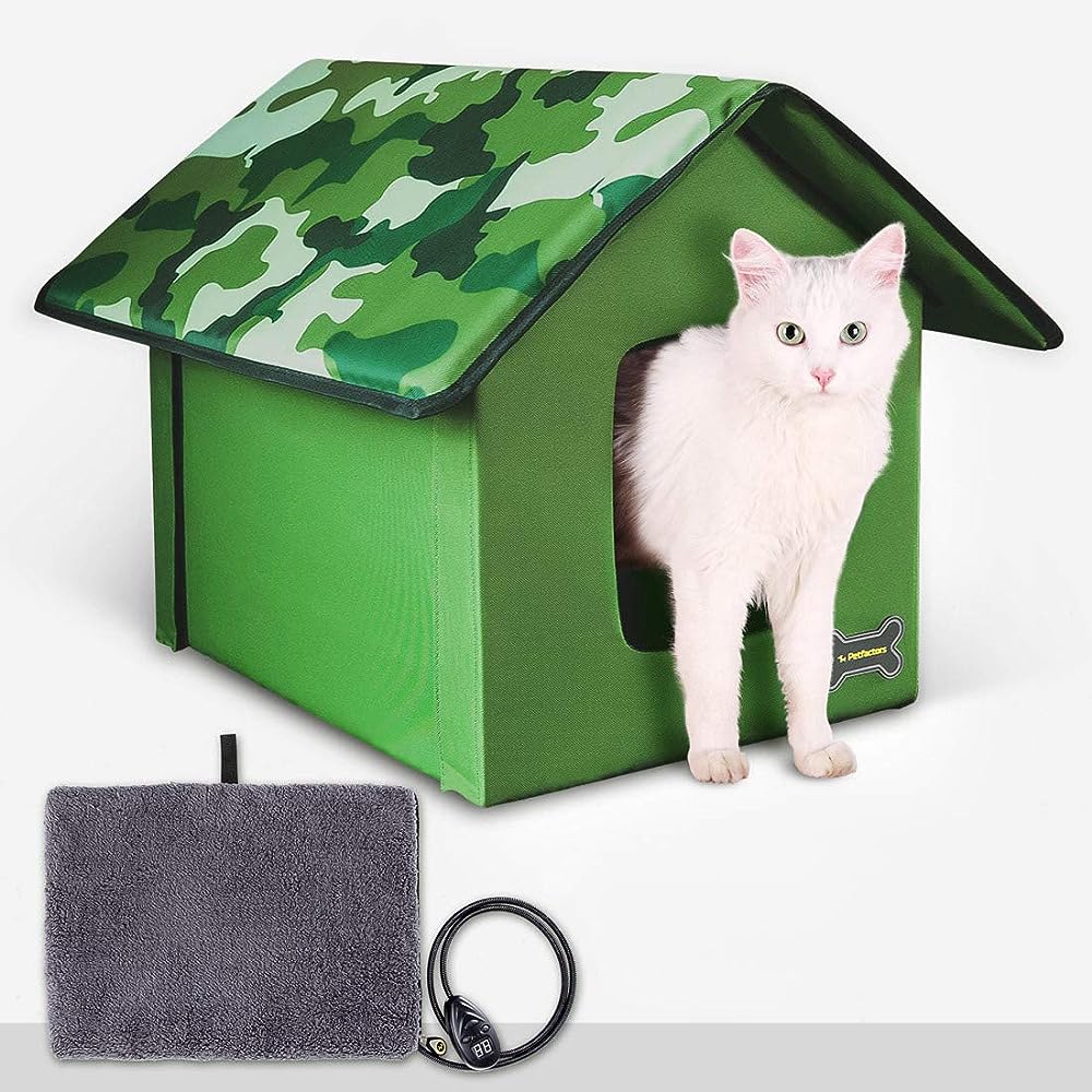  Clawsable Waterproof & Easy Assembly Cat House for