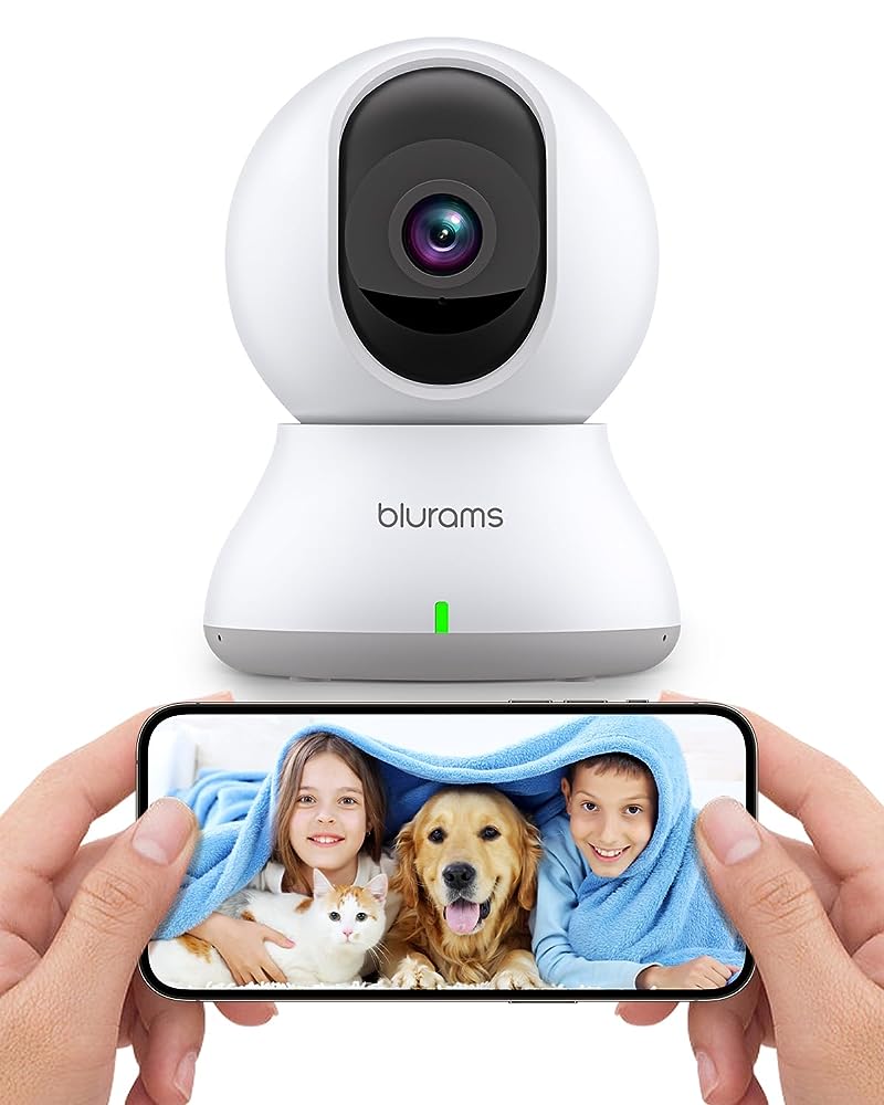 Wansview Security Camera Indoor Wireless for Pet 2K Cameras for Home  Security with Phone app and Motion Detection,Cat/Dog/Nanny/Baby Camera with  Pan