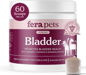 Fera Pets Bladder Support - Cranberry 