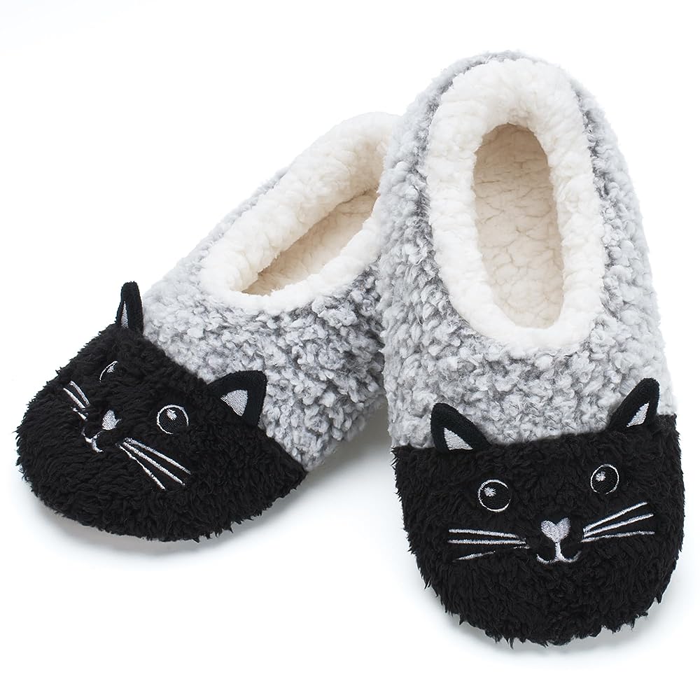 MAXTOP Cute Animal House Slippers for Women, Cozy Memory Foam Mens Slippers  Soft Warm Slip, Anti-Skid Rubber Sole,Creative Gifts for Women Mom  Girlfriend