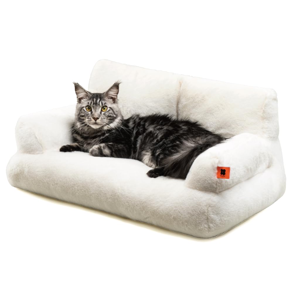 Corduroy Soft Pet Carrier Bag Cat Basket Bed - FunnyFuzzy