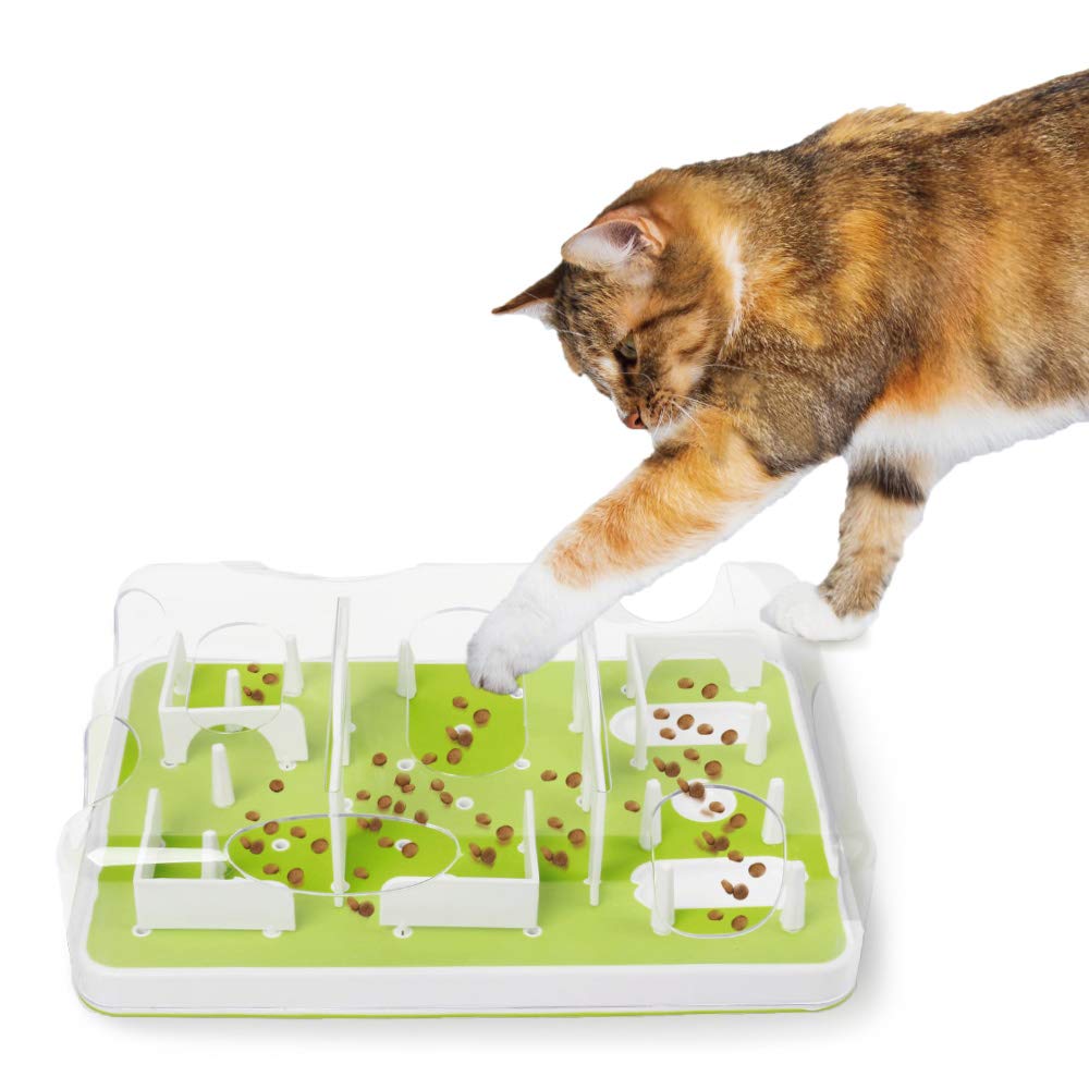 The Nina Ottosson Dog Treat Maze - Food Puzzles for Cats