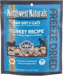 Northwest Naturals Freeze-Dried Turkey Cat & Kitten Food