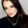 Second Chance - Cat Paper Clip Link Necklace - Gorgeous Gold ... Purrrect Gift for the Holidays!