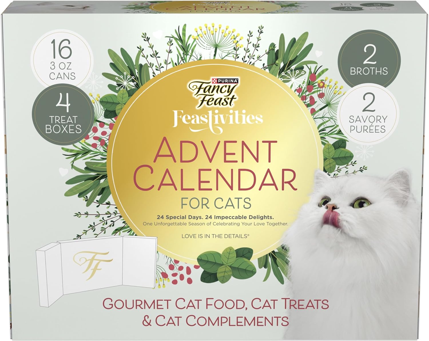 Fancy Feast Feastivities Advent Calendar - 24 ct. Box