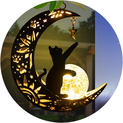 Beautiful Cat Solar Lanterns Products