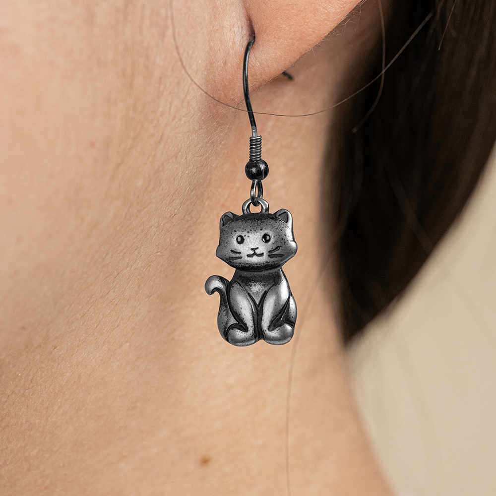 Pretty Kitties Earrings ... Purrrfect Gift for Cat Lovers!