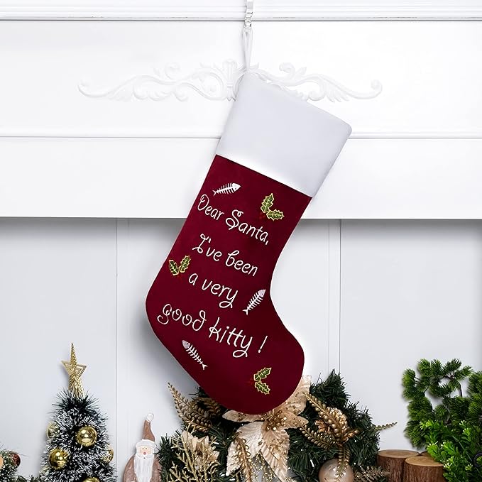 GEX Christmas Stockings for Cats