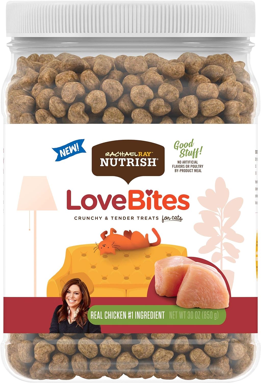 Rachael Ray Nutrish Love Bites Cat Treats, Chicken