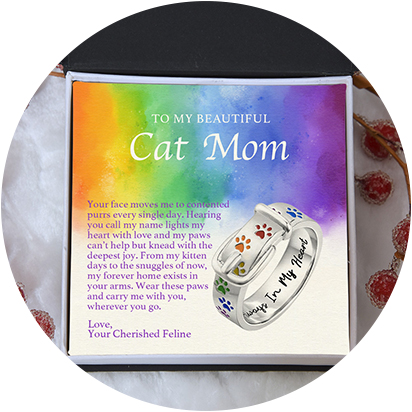 Sterling Silver Rings Cat Lovers Products