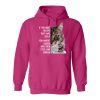 If You Don't Believe They Have Souls ... Cat's Eyes Hoodie Hot Pink