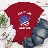 All Cats Matter Standard Tee Red