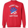 Every Cat Matters Sweatshirt Red