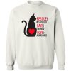 Rescue Save Love Cats Sweatshirt White