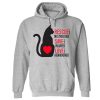 Rescue Save Love Cats Hoodie Grey