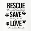 Rescue Save Love Sweatshirt White - Image 2