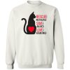 Rescue Save Love Cats Sweatshirt White