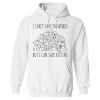 I Can't Save The World, But I Can Save All The Kittens Hoodie White