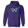 Butterfly Paws Hoodie Purple
