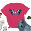 Butterfly Paws Standard Tee Pink