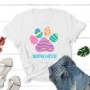 Happy Easter Paw Standard Tee White