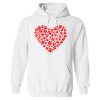 Heart Of Paws Hoodie White