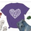 Heart Of Paws Standard Tee Purple
