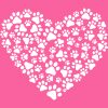 Heart Of Paws Standard Tee Pink - Image 2