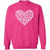Heart Of Paws Sweatshirt Pink