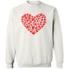 Heart Of Paws Sweatshirt White