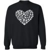 Heart Of Paws Sweatshirt Black