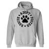 Adopt Rescue Foster Hoodie Grey