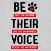Be Their Voice Sweatshirt Grey - Image 2