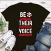 Be Their Voice Standard Tee Black
