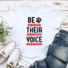 Be Their Voice Standard Tee White