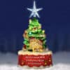 Special Offer! My Christmas Wish Is A Forever Home For Every Cat- Hand Crafted Light Up Resin Christmas Tree - Image 2