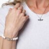 Second Chance Movement Always Loved Angel Paw-Wing Beaded Memorial Cat Bracelet- Feeds 10 Shelter Cats in Honor of Your Beloved Kitty - Image 6