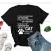 If You Love Someone Set Them Free - Cat  Standard Tee Black