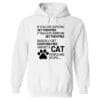 If You Love Someone Set Them Free - Cat Hoodie White