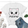 Kitty Meow Standard Tee White