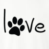 Simply Love Paw Standard Tee White - Image 2