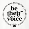 Be Their Voice Standard Tee White - Image 2